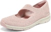 Lookbook (W) Skechers Kasual Rata 'Pink' 100361-PNK