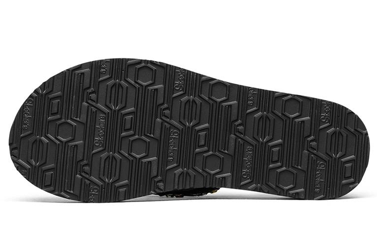 (W) Skechers Casual Flip-Flops 'Black Multicolor' 圖 5