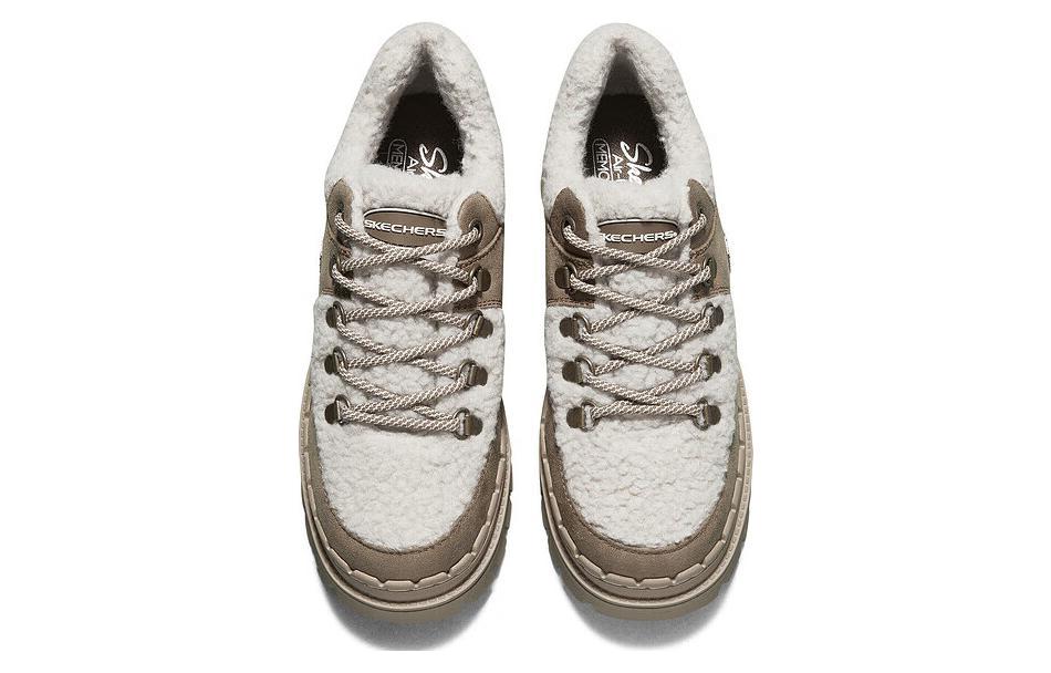 Purchase (Women) Skechers Casual High Platform Shoes 'Brown White' 167902-BRNT