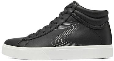 (Women) Skechers Casual High Top Shoes 'Black White' 185007-BKW (Women) Skechers Casual High Top Shoes 'Black White' 185007-BKW