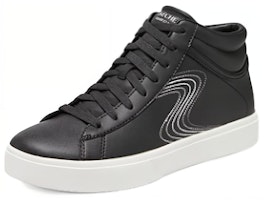 Lookbook (W) Skechers Sepatu Kasual High Top 'Hitam Putih' 185007-BKW