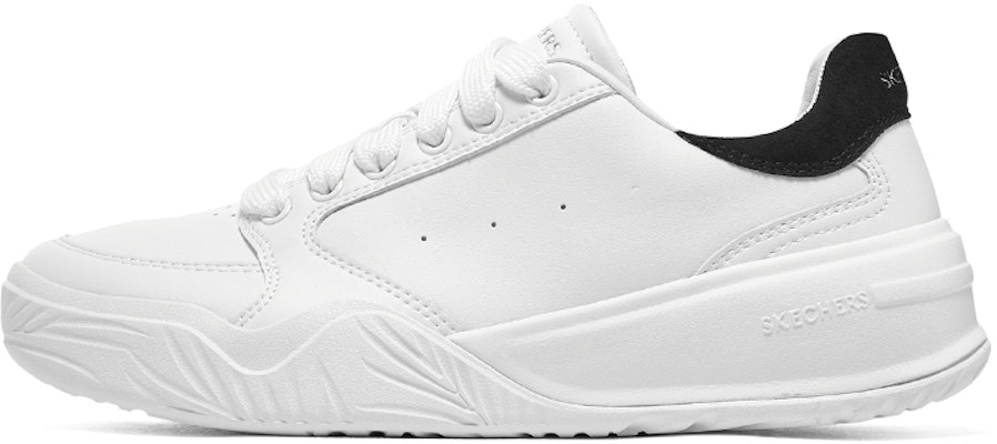 (Women) Skechers Casual Low-Top 'White' 185020-WBK Buy (Women) Skechers Casual Low-Top 'White' 185020-WBK