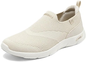 (W) Skechers Kasual Rendah 'Beige Keselesaan' 104545-NAT Order (W) Skechers Kasual Rendah 'Beige Keselesaan' 104545-NAT