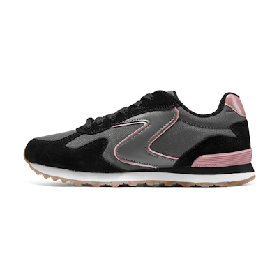 (W) Skechers 85 'Black Grey Pink'