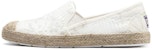 (W) Skechers Kasual Rendah 'Slip-On Putih' 113025-WHT