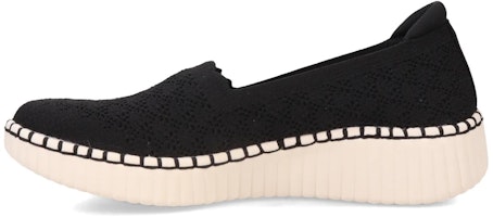 (Women) Skechers Casual Low Top 'Black Breathable' 100636-BLK (Women) Skechers Casual Low Top 'Black Breathable' 100636-BLK