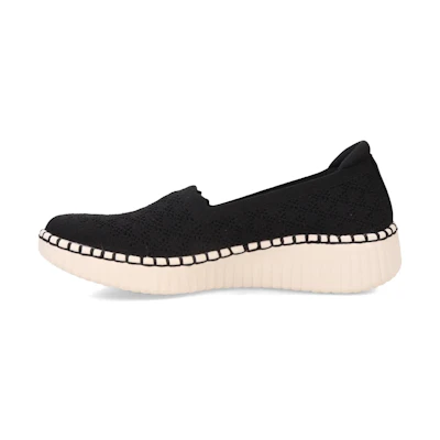 (W) Skechers Casual Low Top 'Black Breathable'