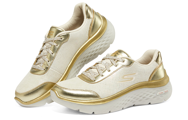 (W) Skechers Casual Running Sneaker 'White Gold' 圖 2