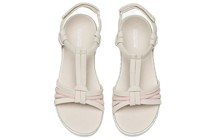 (W) Skechers Casual Sandal 'Beige' 圖 4