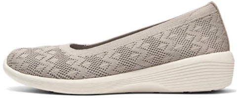 (Women) Skechers Casual Slip-On 'Grey Taupe' 158667-TPE (Women) Skechers Casual Slip-On 'Grey Taupe' 158667-TPE