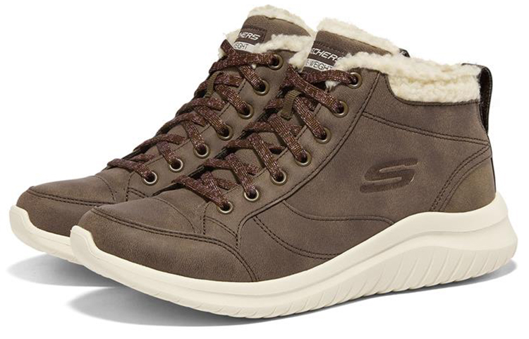 (W) Skechers Casual Snow Boot 'Dark Grey-Brown' 圖 3
