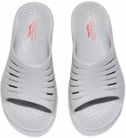 Shop (W) Skechers Kasual Olahraga Slip-On 'Silent Gray' Bernapas 141706-GRY