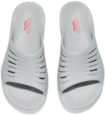 (Women) Skechers Casual Sport Breathable 'Silent Gray Slip-On' 141706-GRY Shop (Women) Skechers Casual Sport Breathable 'Silent Gray Slip-On' 141706-GRY