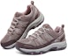 Shop (W) Skechers Kasual Trego Sneakers 'Coklat Merah Jambu' 180003-MVE