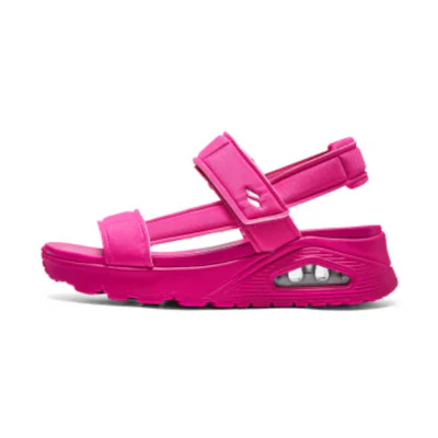 (W) Skechers Chunky Breathable Sandal 'Red Beach'