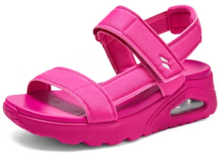 (W) Skechers Chunky Sandal Bernafas 'Red Beach' 119814-HTPK Lookbook (W) Skechers Chunky Sandal Bernafas 'Red Beach' 119814-HTPK