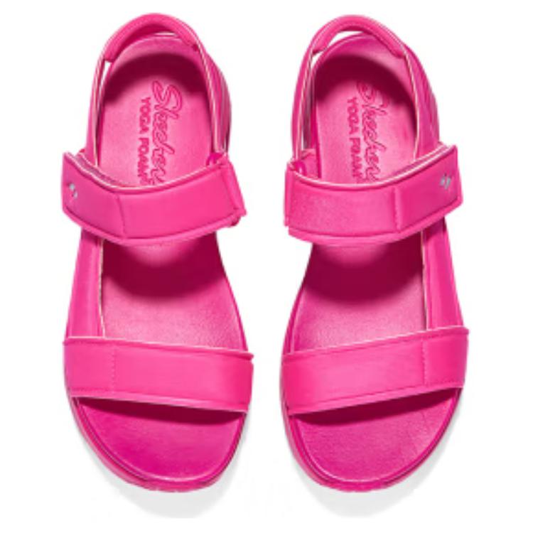 Shop (W) スケッチャーズ 厚底通気サンダル「レッドビーチ」 119814-HTPK