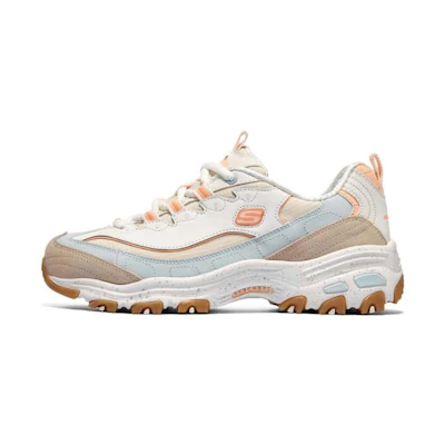 (W) Skechers D'Lites 'Natural Multicolor'