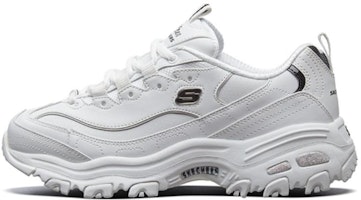 (Women) Skechers Classic Casual Low 'White Black' 186864-WBK (Women) Skechers Classic Casual Low 'White Black' 186864-WBK