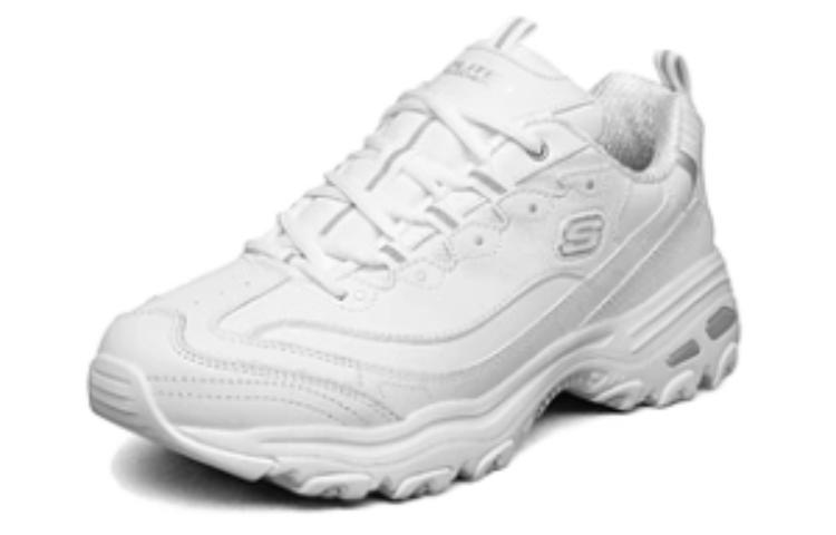 Lookbook (W) Skechers Classique Décontractée Basse ''Blanc Noir'' 186864-WBK