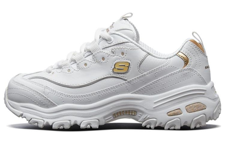 (Women) Skechers Classic Casual Low 'White Gold' 186864-WGD
