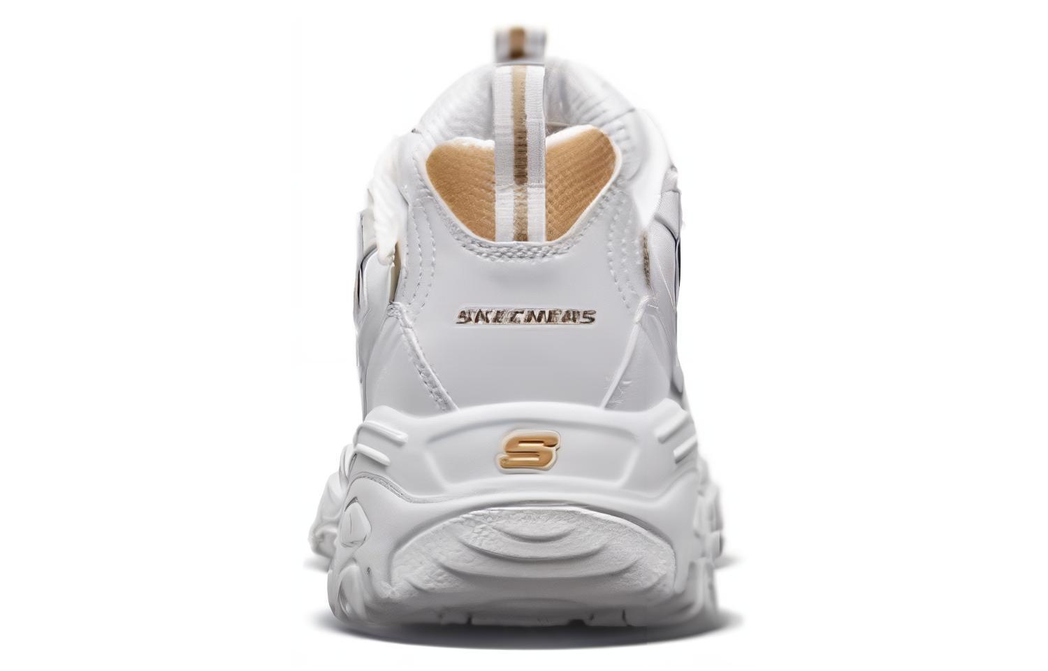 Lookbook (W) 스케쳐스 클래식 캐주얼 화이트골드 (Skechers keullaesik kaejueol hwaiteugoldeu) 186864-WGD