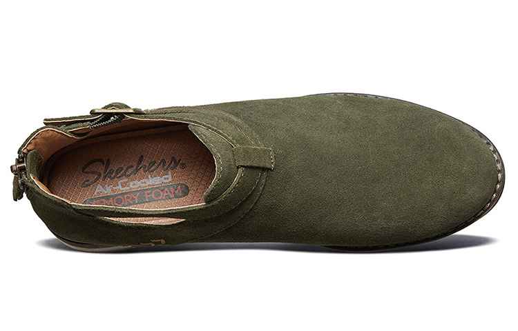 Shop (W) Bottes Rétro Classiques Skechers ''Vert Olive'' 44651-OLV