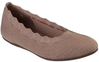 Lookbook (W) Skechers Cleo 2.0-Love Spell 'Cokelat' wanita casual sepatu 158343-MOC