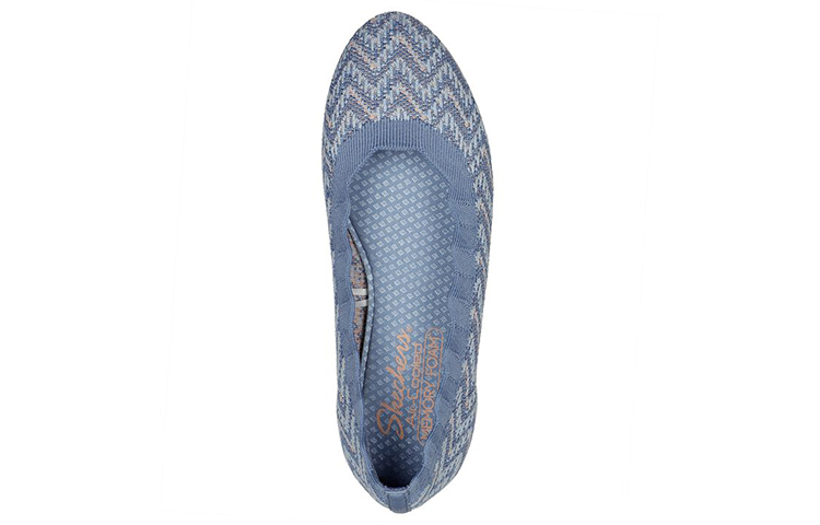 Shop Skechers Cleo 2.0 一脚蹬運動休閒鞋 女款 藍灰