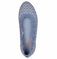 Shop Skechers Cleo 2.0 一脚蹬運動休閒鞋 女款 藍灰