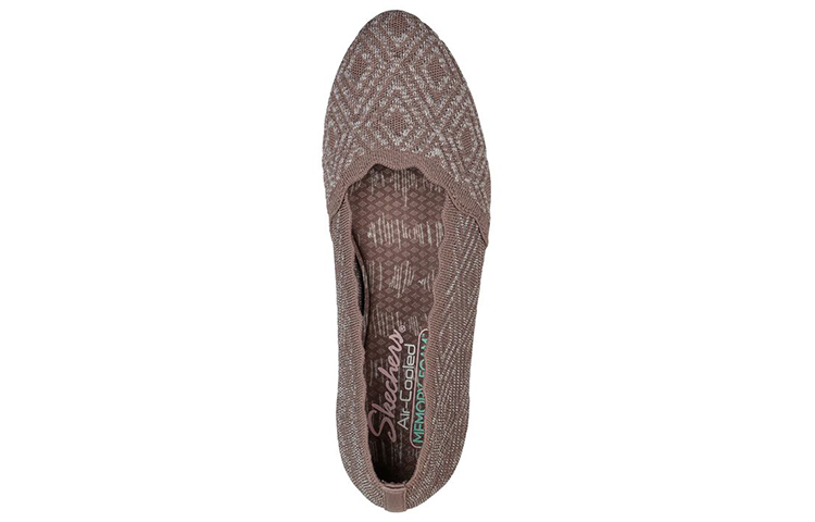 Shop (W) Skechers Cleo 2.0 'Taupe Gelap' 158340-DKTP