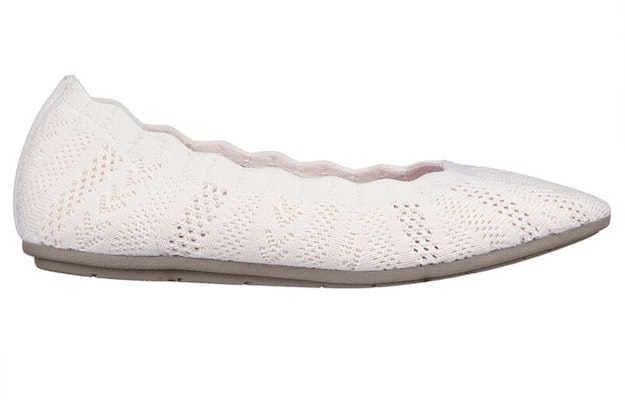 (Women) Skechers Cleo 2.0 'White Slip-On' 158339-NAT Order (Women) Skechers Cleo 2.0 'White Slip-On' 158339-NAT