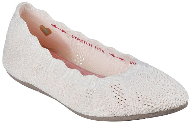 (W) Skechers Cleo 2.0 'Putih Slip-On' 158339-NAT Lookbook (W) Skechers Cleo 2.0 'Putih Slip-On' 158339-NAT