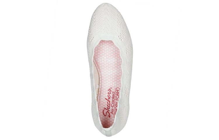 Shop (Women) Skechers Cleo 2.0 'White Slip-On' 158339-NAT