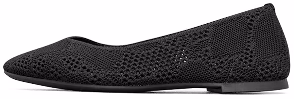 (Women) Skechers Cleo 'Black Casual' 158019-BLK (Women) Skechers Cleo 'Black Casual' 158019-BLK