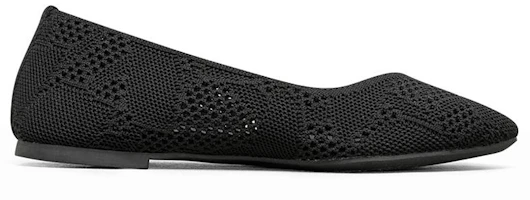 Order (W) Skechers Cleo 'Hitam Kasual' 158019-BLK