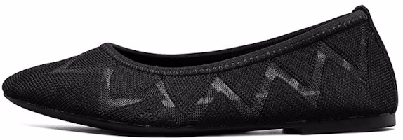 (Women) Skechers Cleo 'Black Slip-On' 158035-BLK (Women) Skechers Cleo 'Black Slip-On' 158035-BLK