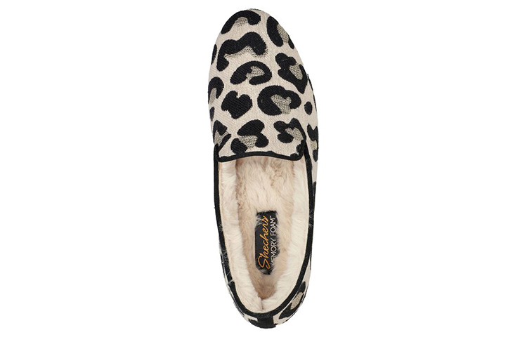Shop (W) Skechers Cleo Cozy Loafer 'Black Coffee Fleece' - Kasut Hitam Kopi Bulu Fleece 167243-NTBK