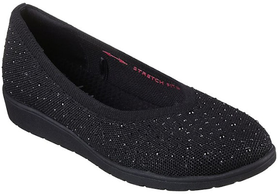 (Women) Skechers Cleo Flex Wedge 'Black Slip-On' 158568-BBK Lookbook (Women) Skechers Cleo Flex Wedge 'Black Slip-On' 158568-BBK
