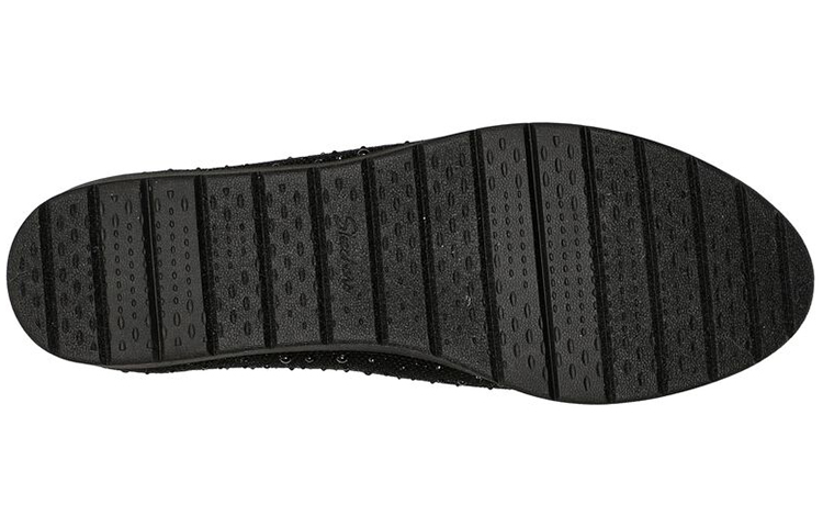 Purchase (Women) Skechers Cleo Flex Wedge 'Black Slip-On' 158568-BBK