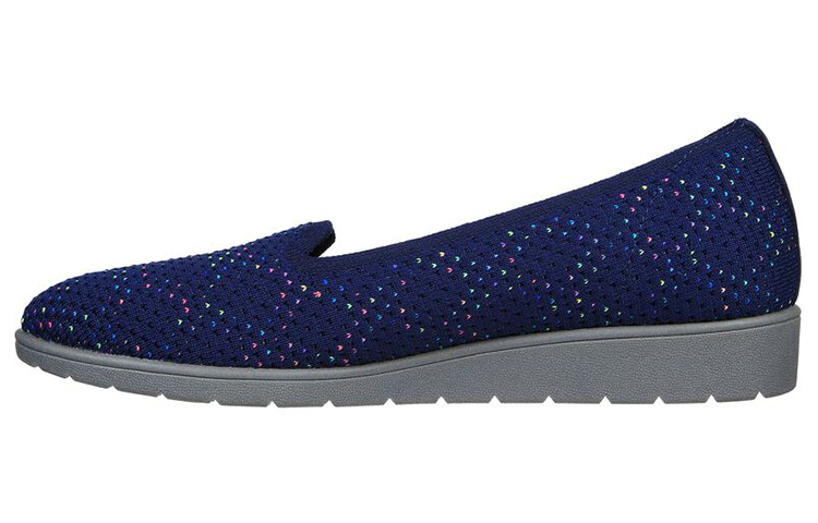 (Women) Skechers Cleo Flex Wedge 'Blue Casual' 158329-NVMT