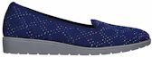 Order (W) Skechers Cleo Flex Wedge 'Biru Kasual' 158329-NVMT