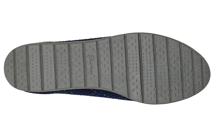 Purchase (Women) Skechers Cleo Flex Wedge 'Blue Casual' 158329-NVMT