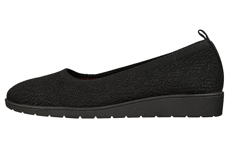 (Women) Skechers Cleo Flex Wedge 'Flipside' 158323-BBK