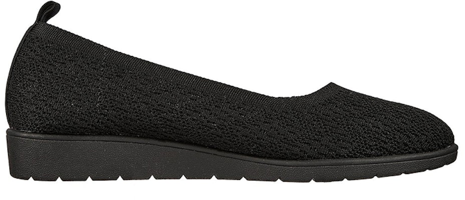 (Women) Skechers Cleo Flex Wedge 'Flipside' 158323-BBK Order (Women) Skechers Cleo Flex Wedge 'Flipside' 158323-BBK