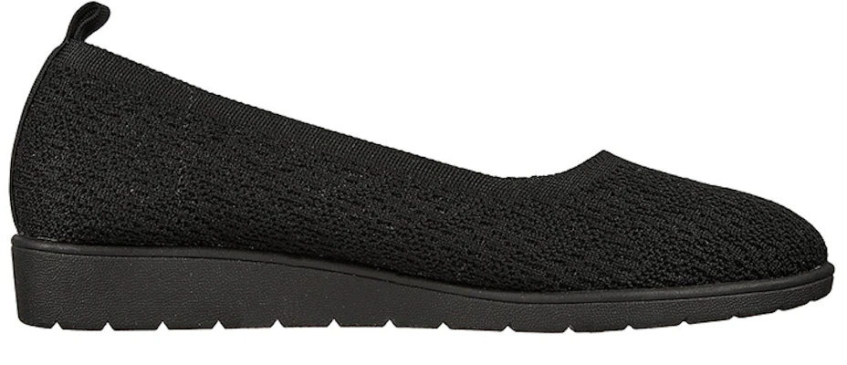 (W) Skechers Cleo Flex Wedge ''Flipside'' Dameschoenen 158323-BBK Order (W) Skechers Cleo Flex Wedge ''Flipside'' Dameschoenen 158323-BBK