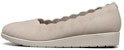 (Women) Skechers Cleo Flex Wedge 'Light Grey Heather' 158156-TPE