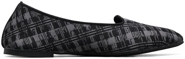 Order (W) Skechers Cleo Kenyamanan Modern 'Hitam Abu-abu' 44888-BKCC