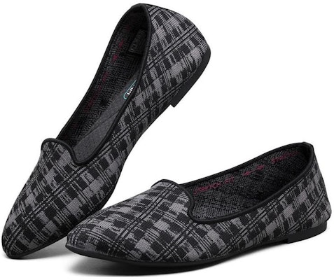 (W) Skechers Cleo Kenyamanan Modern 'Hitam Abu-abu' 44888-BKCC Lookbook (W) Skechers Cleo Kenyamanan Modern 'Hitam Abu-abu' 44888-BKCC