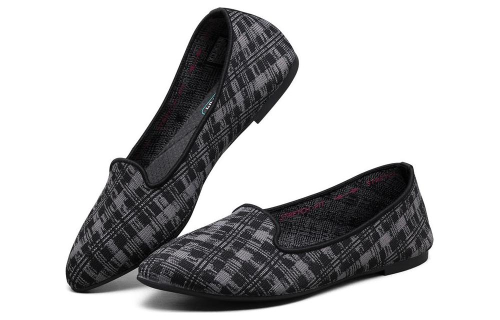 Lookbook (Women) Skechers Cleo Modern Comfort 'Black Grey' 44888-BKCC